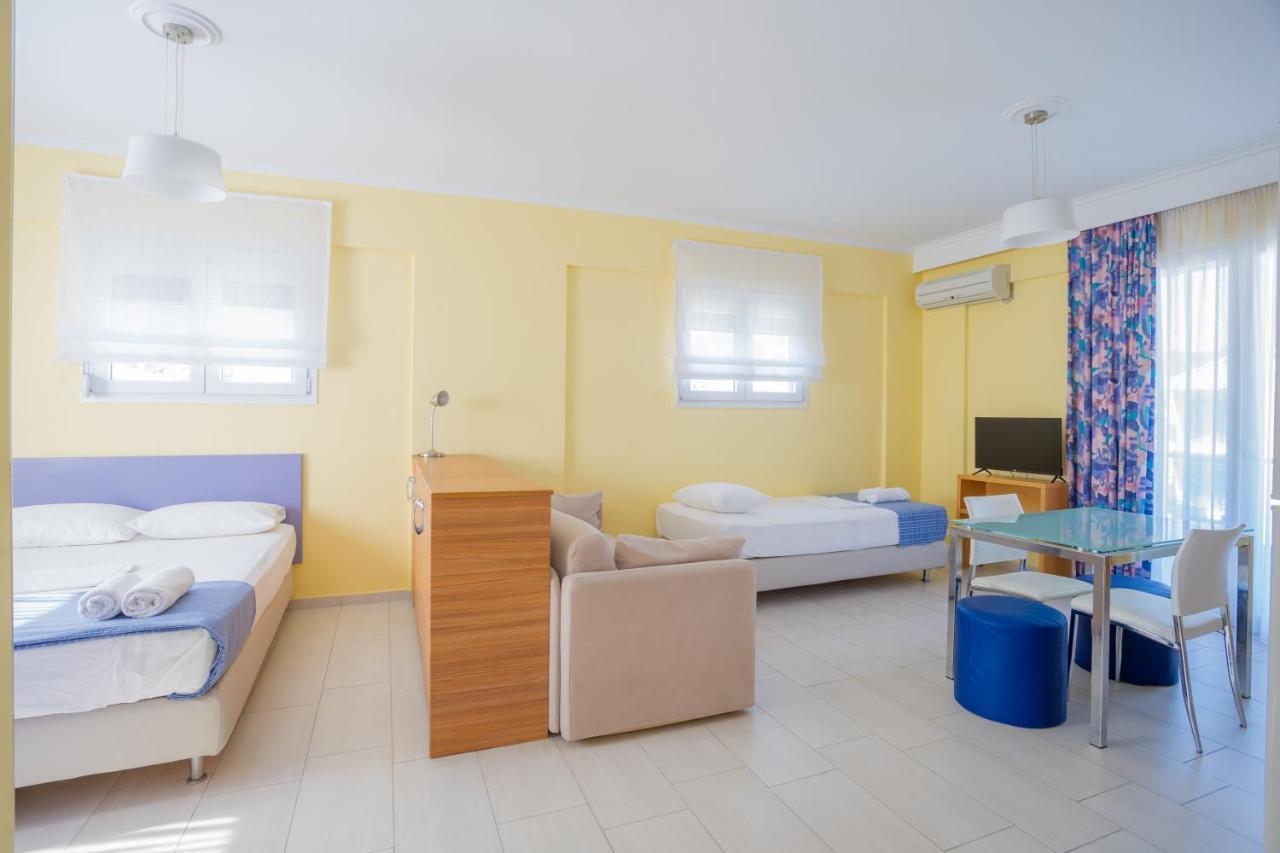 Lefkothea Apartments นิเกียนา ภายนอก รูปภาพ